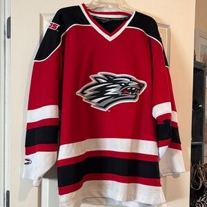 Colosseum UNM Lobos Red and Black Jersey
